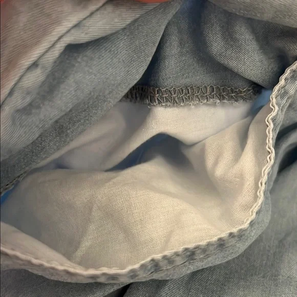 Indigo Rising Chambray Denim Joggers - Picture 3 of 13